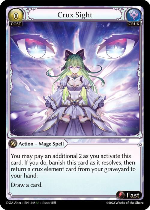 Crux Sight - Dawn of Ashes Alter Edition (DOA Alter)