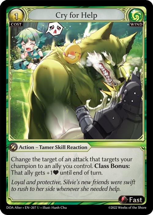Cry for Help - Dawn of Ashes Alter Edition (DOA Alter)