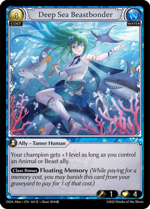 Deep Sea Beastbonder - Dawn of Ashes Alter Edition (DOA Alter)