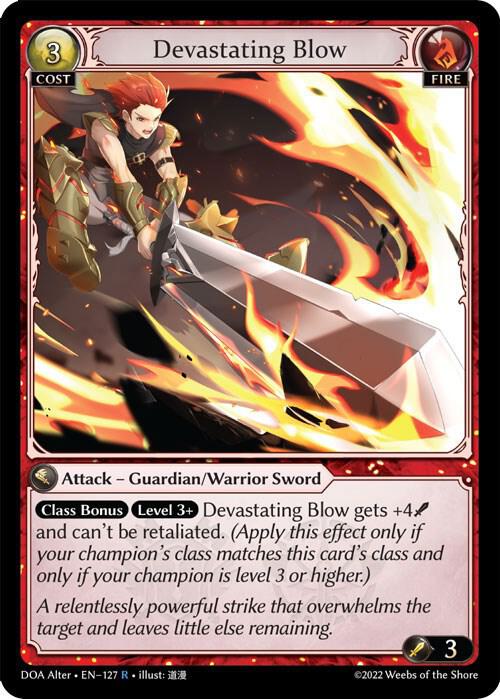 Devastating Blow - Dawn of Ashes Alter Edition (DOA Alter)