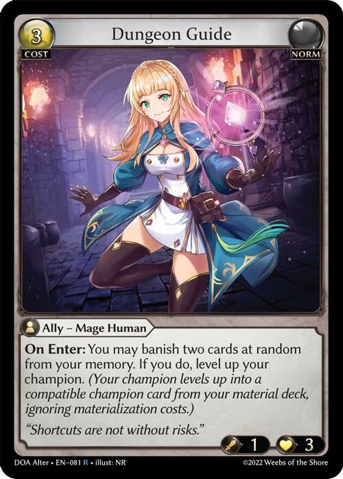 Dungeon Guide - Dawn of Ashes Alter Edition (DOA Alter)