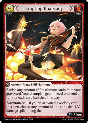 Erupting Rhapsody [DOA Alter - 132]