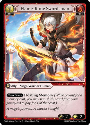 Flame-Rune Swordsman [DOA Alter - 136]