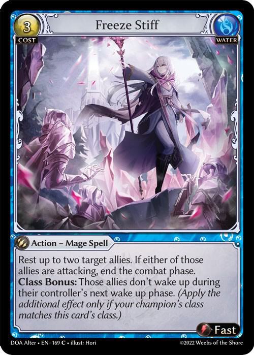 Freeze Stiff - Dawn of Ashes Alter Edition (DOA Alter)