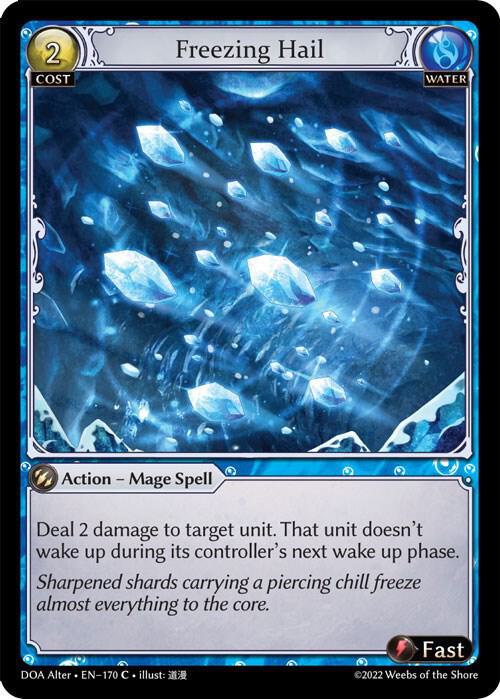 Freezing Hail - Dawn of Ashes Alter Edition (DOA Alter)