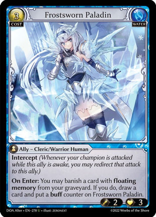 Frostsworn Paladin [DOA Alter - 278]