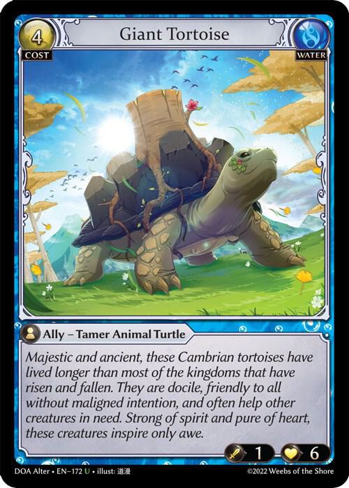 Giant Tortoise - Dawn of Ashes Alter Edition (DOA Alter)