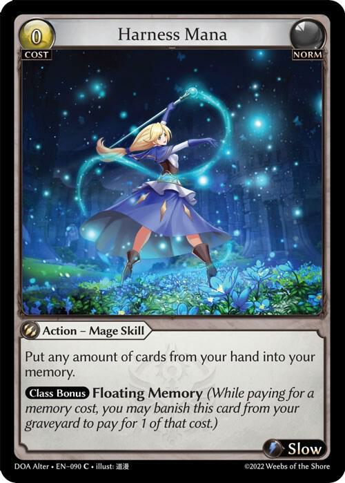 Harness Mana - Dawn of Ashes Alter Edition (DOA Alter)