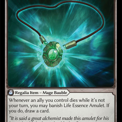 Life Essence Amulet [DOA Alter - 040]