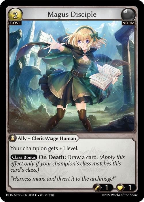 Magus Disciple - Dawn of Ashes Alter Edition (DOA Alter)