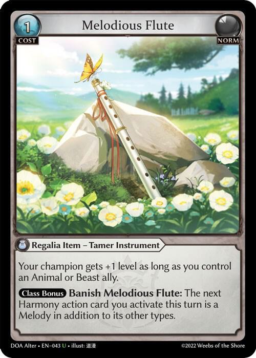 Melodious Flute - Dawn of Ashes Alter Edition (DOA Alter)