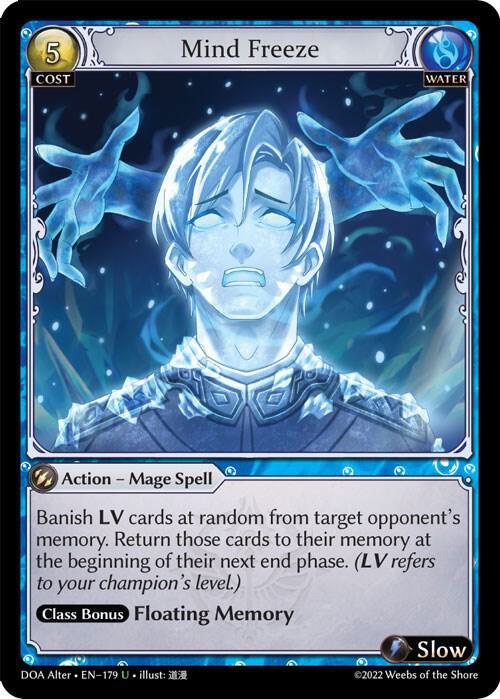 Mind Freeze - Dawn of Ashes Alter Edition (DOA Alter)