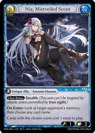 Nia, Mistveiled Scout [DOA Alter - 183]