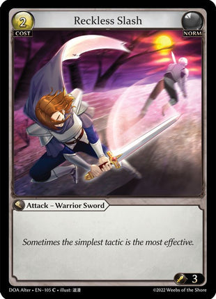 Reckless Slash [DOA Alter - 105]