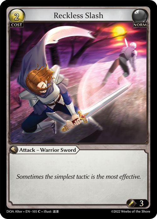 Reckless Slash [DOA Alter - 105]