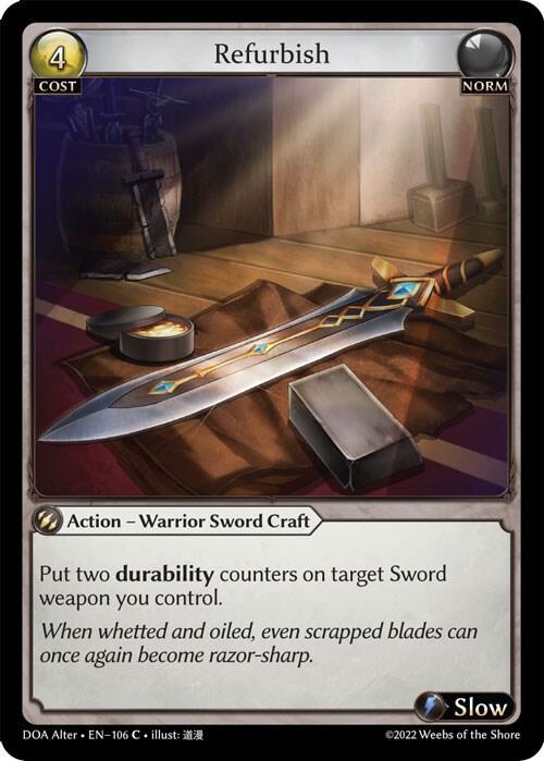 Refurbish - Dawn of Ashes Alter Edition (DOA Alter)