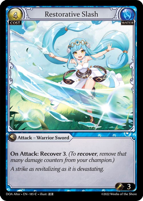 Restorative Slash [DOA Alter - 185]