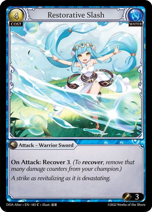 Restorative Slash - Dawn of Ashes Alter Edition (DOA Alter)