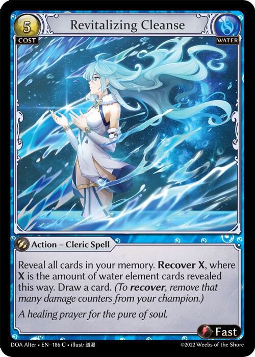 (FOIL) Revitalizing Cleanse - Dawn of Ashes Alter Edition (DOA Alter)
