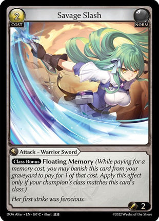 Savage Slash [DOA Alter - 107]