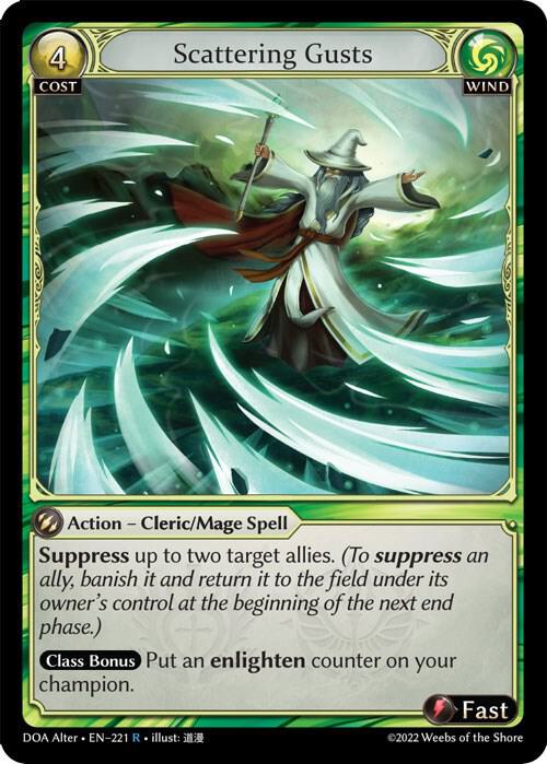 Scattering Gusts - Dawn of Ashes Alter Edition (DOA Alter)