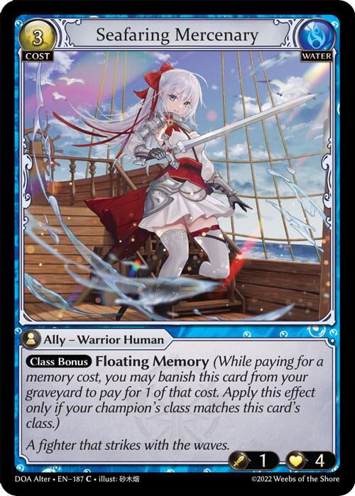 Seafaring Mercenary - Dawn of Ashes Alter Edition (DOA Alter)