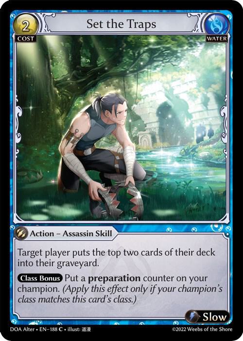 Set the Traps - Dawn of Ashes Alter Edition (DOA Alter)