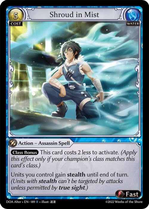 Shroud in Mist - Dawn of Ashes Alter Edition (DOA Alter)