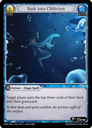 Sink into Oblivion [DOA Alter - 190]