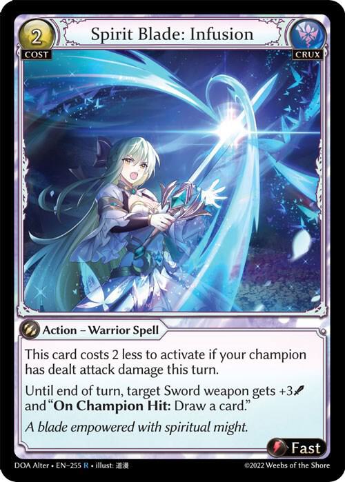 Spirit Blade: Infusion - Dawn of Ashes Alter Edition (DOA Alter)
