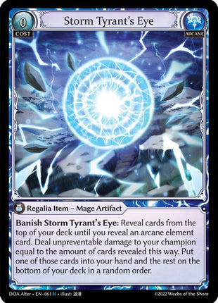 Storm Tyrant's Eye [DOA Alter - 061]