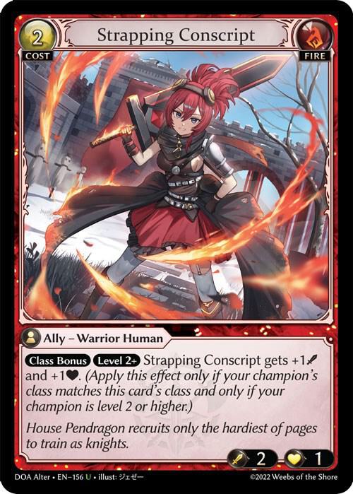 Strapping Conscript - Dawn of Ashes Alter Edition (DOA Alter)