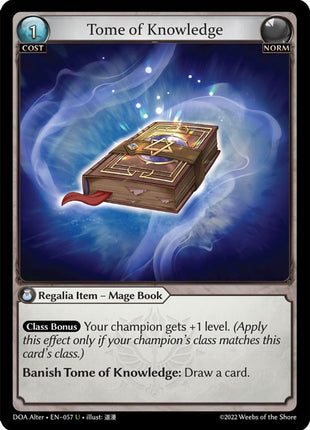Tome of Knowledge [DOA Alter - 057]
