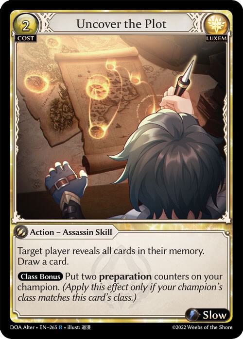 Uncover the Plot - Dawn of Ashes Alter Edition (DOA Alter)