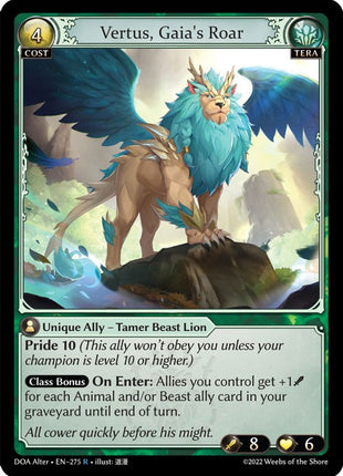 Vertus, Gaia's Roar [DOA Alter - 275]