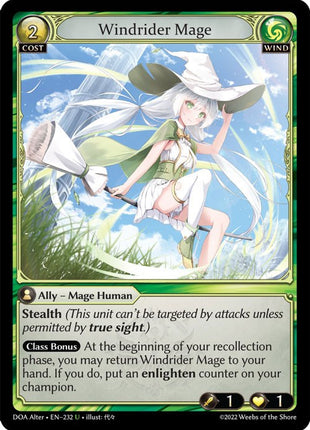 Windrider Mage [DOA Alter - 232]