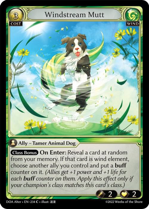Windstream Mutt - Dawn of Ashes Alter Edition (DOA Alter)