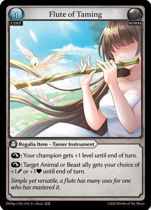 Flute of Taming