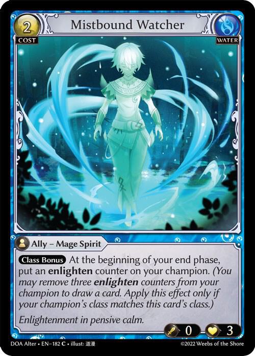 Mistbound Watcher - Dawn of Ashes Alter Edition (DOA Alter)