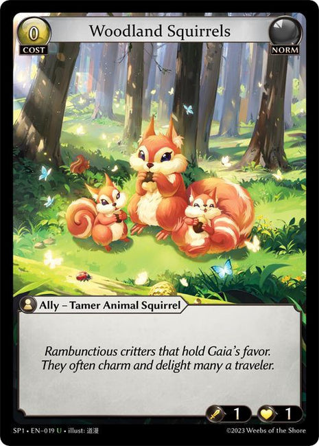 Woodland Squirrels [SP1 - 019]