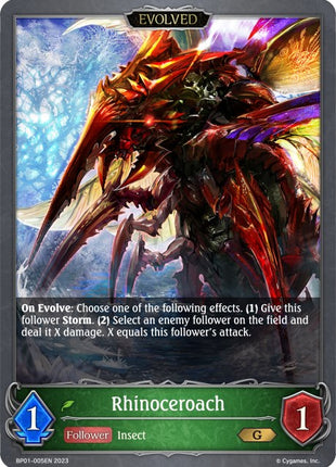 Rhinoceroach (Evolved) [BP01 - BP01-005EN]