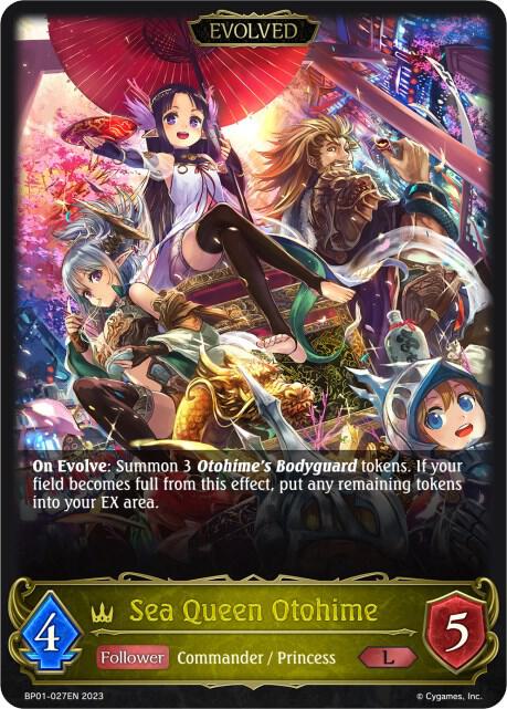 Sea Queen Otohime (SL) (Evolved) - BP01: Advent of Genesis (BP01)