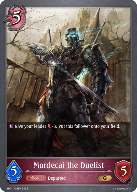 Mordecai the Duelist - P21EN (Foil) [BP01 - BP01-P21EN]