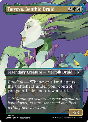 Tatyova, Benthic Druid (Borderless)