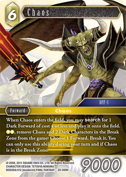 Chaos [20 - 20-069H]