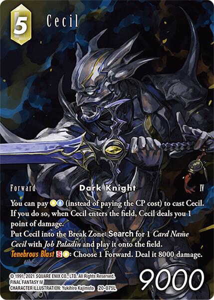 Cecil (Full Art) (075) - Dawn of Heroes (20)