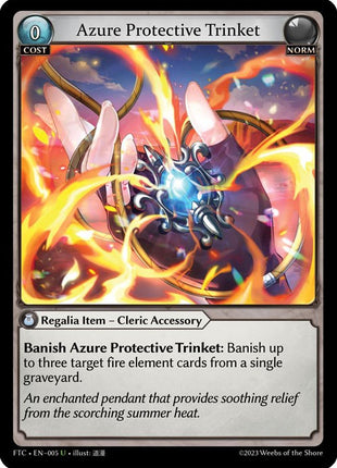 Azure Protective Trinket