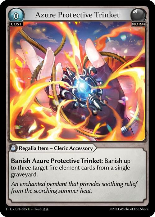 Azure Protective Trinket - Fractured Crown (FTC)
