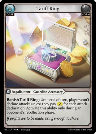 Tariff Ring [FTC - 008]
