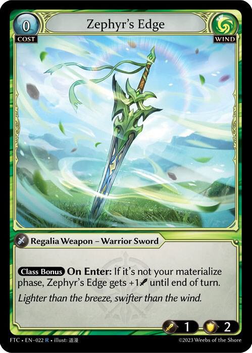 Zephyr's Edge - Fractured Crown (FTC)